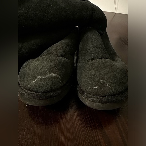 Tall Black Ugg Boots Used Size 10 - Picture 6 of 11